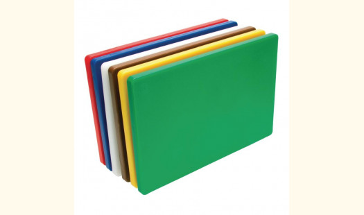 Professional High Density Chopping Board Standard Set (Plus Rack)